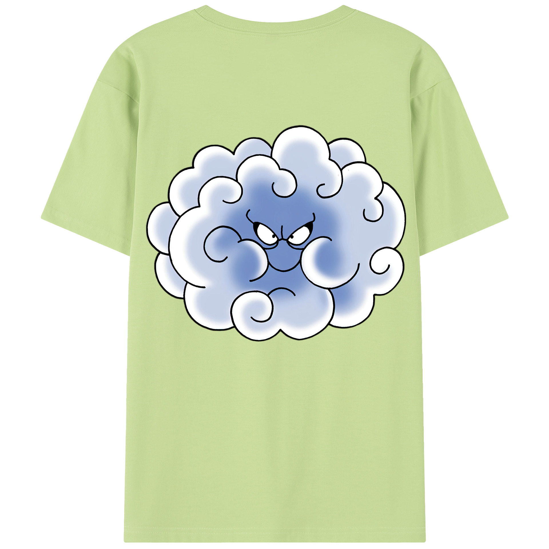 （画像用） ドラゴンクエスト Doragon Kuesuto Dragon Quest 綿100％半袖Tシャツ（背面プリント）